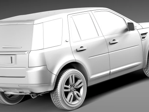 Land Rover Freelander 2 2013 3D Model