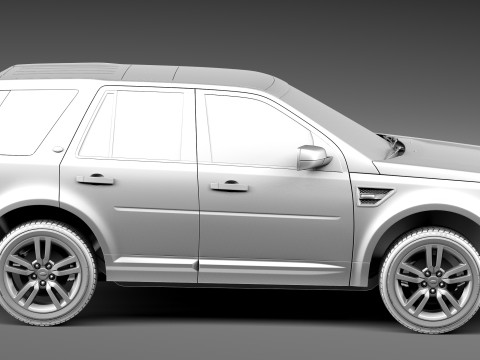 Land Rover Freelander 2 2013 Modelo 3D