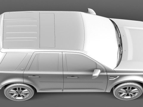 Land Rover Freelander 2 2013 Modelo 3D