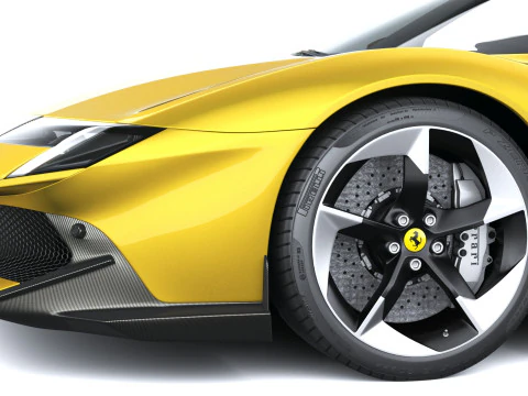 Ferrari 849 Testarossa Spider 2026 3D Model