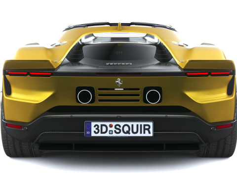 Ferrari 849 Testarossa Spider 2026 3D Modell