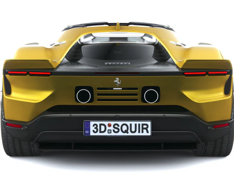 Ferrari 849 Testarossa Spider 2026 3D Model
