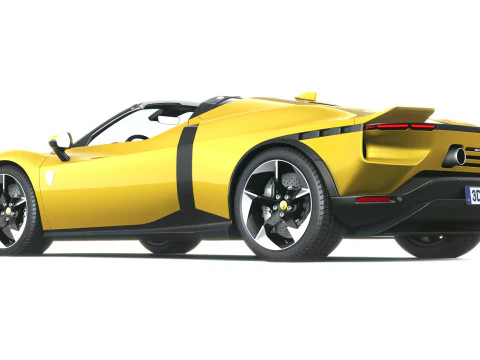 Ferrari 849 Testarossa Spider 2026 3D Model