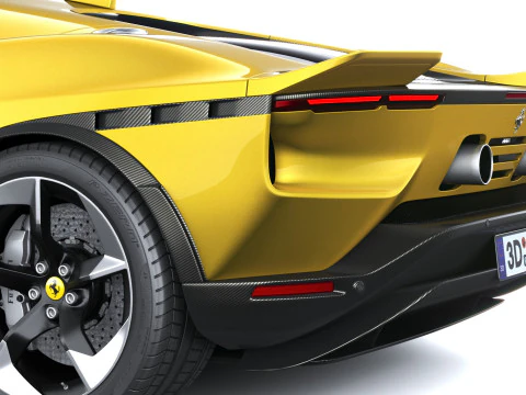 Ferrari 849 Testarossa Spider 2026 3D Model