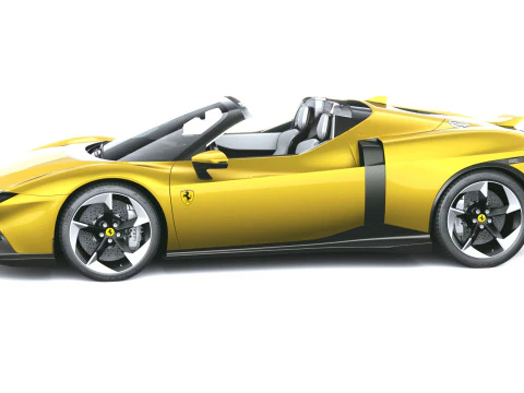 Ferrari 849 Testarossa Spider 2026 3D Model