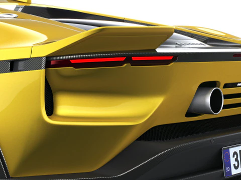 Ferrari 849 Testarossa Spider 2026 3D Model