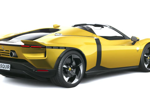 Ferrari 849 Testarossa Spider 2026 3D Model