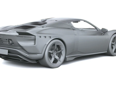 Ferrari 849 Testarossa Spider 2026 3D Model