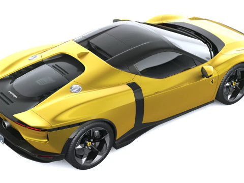 Ferrari 849 Testarossa Spider 2026 3D Model