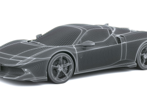 Ferrari 849 Testarossa Spider 2026 3D Modell