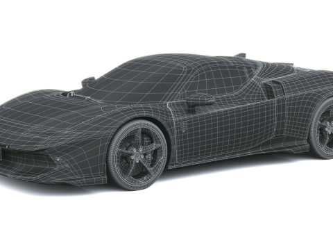 Ferrari 849 Testarossa Spider 2026 3D Modell