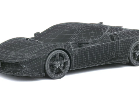 Ferrari 849 Testarossa Spider 2026 3D Model