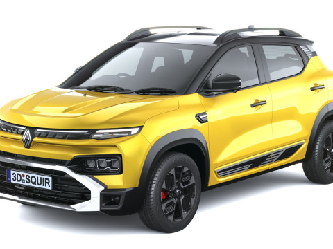 르노 키거 2026 3D 모델