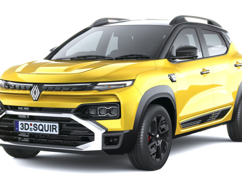 르노 키거 2026 3D 모델