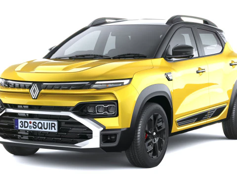 Renault Kiger 2026 3D Model