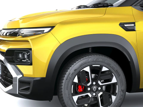 Renault Kiger 2026 3D Model