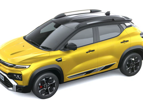 Renault Kiger 2026 3D Model