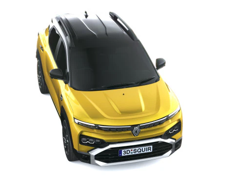 Renault Kiger 2026 3D Model