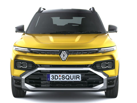 Renault Kiger 2026 3D Model