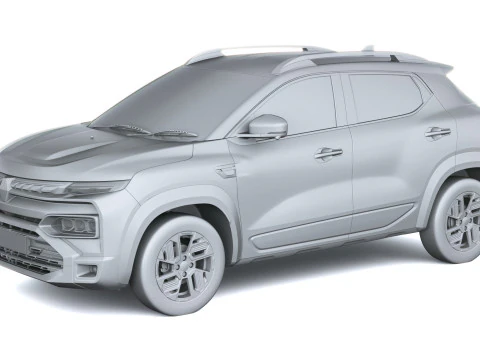 Renault Kiger 2026 3D Model