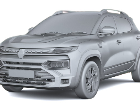 르노 키거 2026 3D 모델