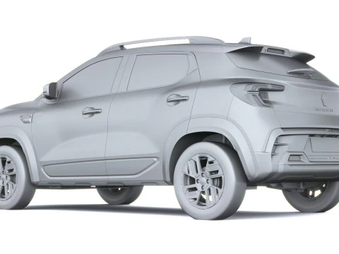 Renault Kiger 2026 3D Model