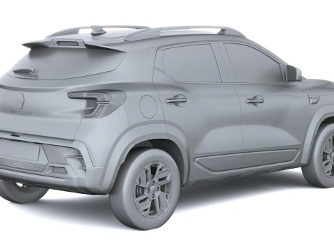 Renault Kiger 2026 3D Model