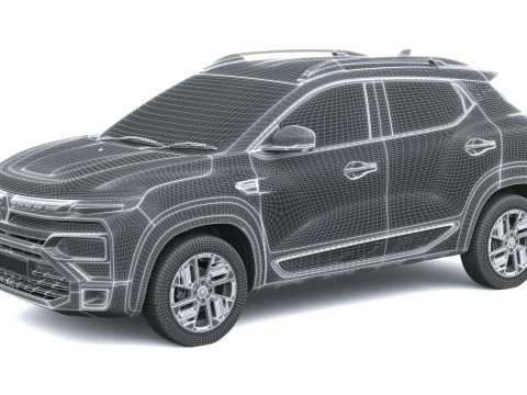 르노 키거 2026 3D 모델