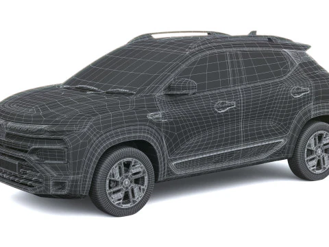 Renault Kiger 2026 3D Model