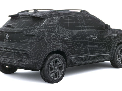 Renault Kiger 2026 3D Model