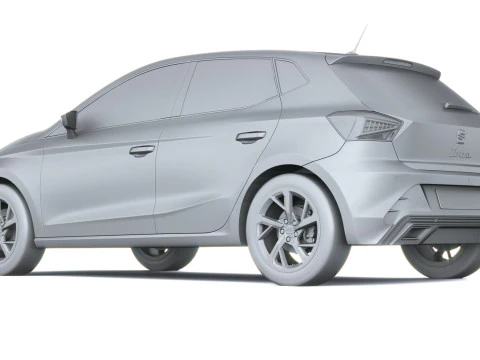 Seat Ibiza 2026 3D Model