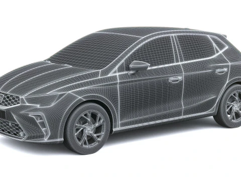 Seat Ibiza 2026 3D Model