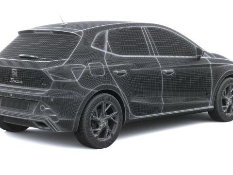 Seat Ibiza 2026 3D Model