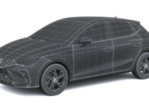 Seat Ibiza 2026 3D Model