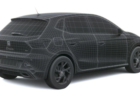 Seat Ibiza 2026 3D Model