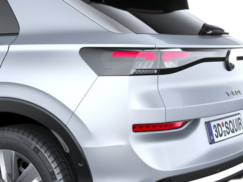 Volkswagen T-Roc Trend 2026 3D Model