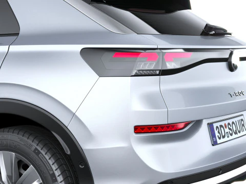 Volkswagen T-Roc Trend 2026 3D Model