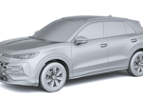 Volkswagen T-Roc Trend 2026 3D Model