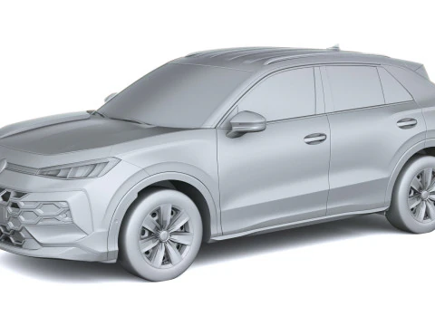 Volkswagen T-Roc Trend 2026 3D Model