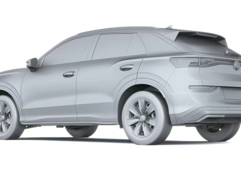 Volkswagen T-Roc Trend 2026 3D Model