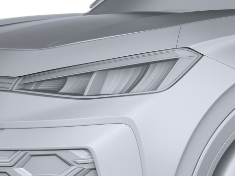 Volkswagen T-Roc Trend 2026 3D Model