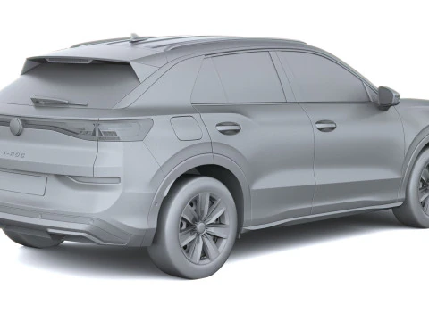Volkswagen T-Roc Trend 2026 3D Model