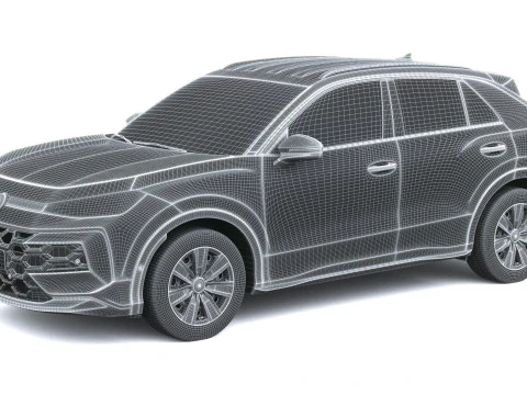 Volkswagen T-Roc Trend 2026 3D Model