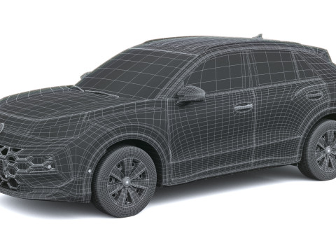 Volkswagen T-Roc Trend 2026 3D Model