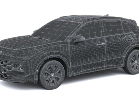Volkswagen T-Roc Trend 2026 3D Model