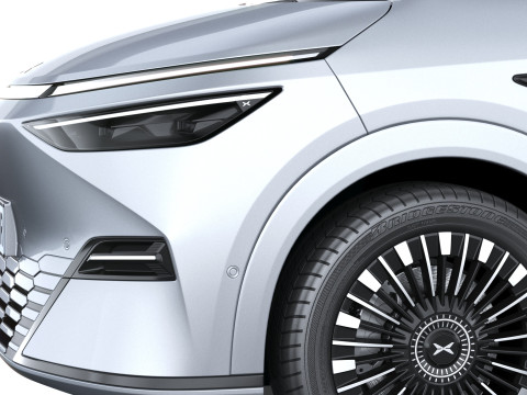 Xpeng X9 2025 3D Модель