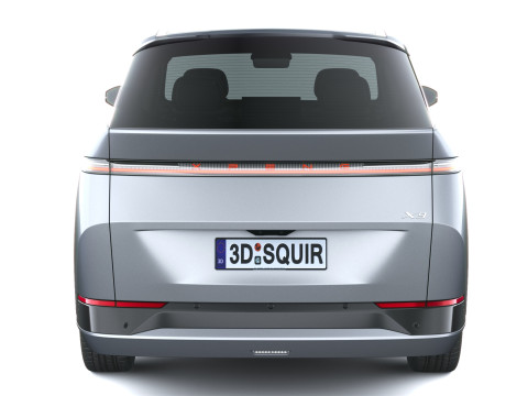 Xpeng X9 2025 3D Модель