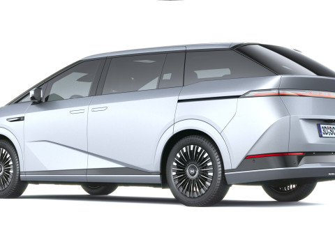 Xpeng X9 2025 3D Модель