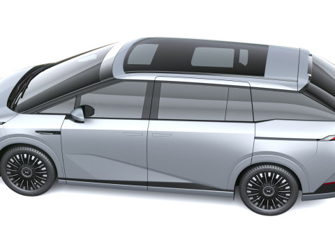 Xpeng X9 2025 3D Модель