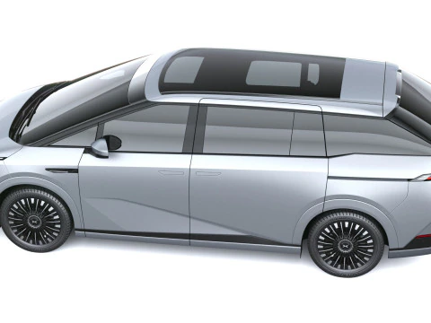 小鹏X9 2025 3D 模型